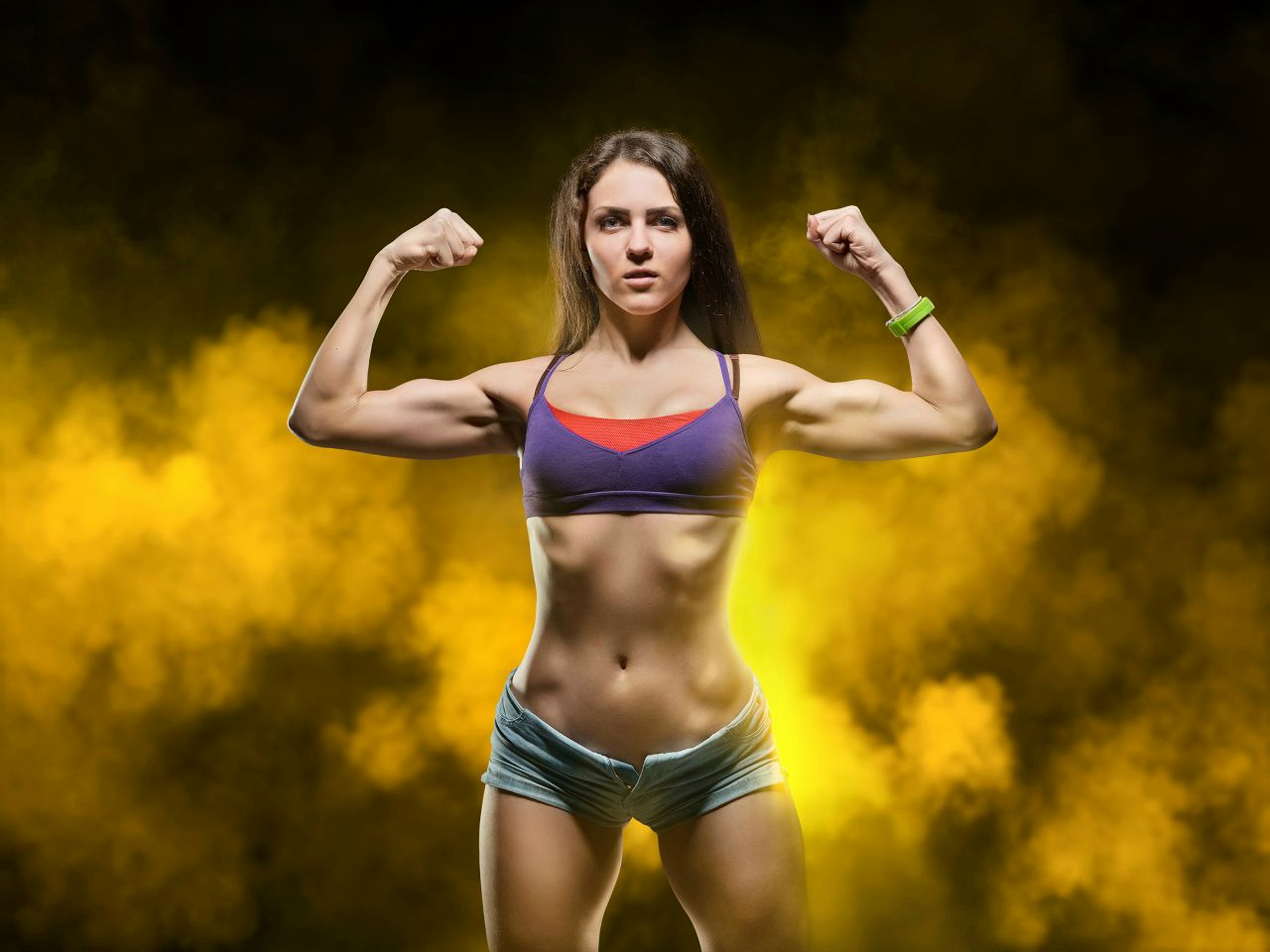 Athletic girls in Joinville